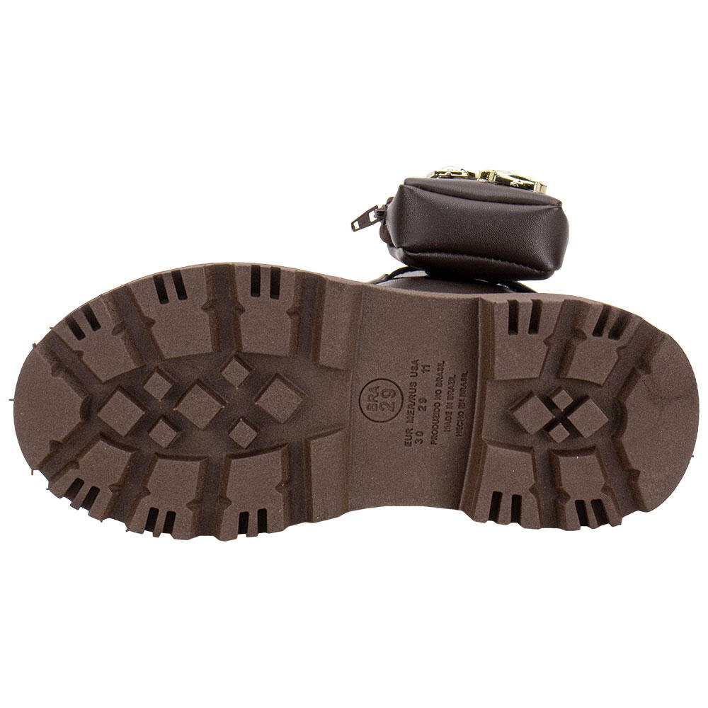 BOTA INFANTIL COTURNO BAG NILQI 165021 Marrom 4