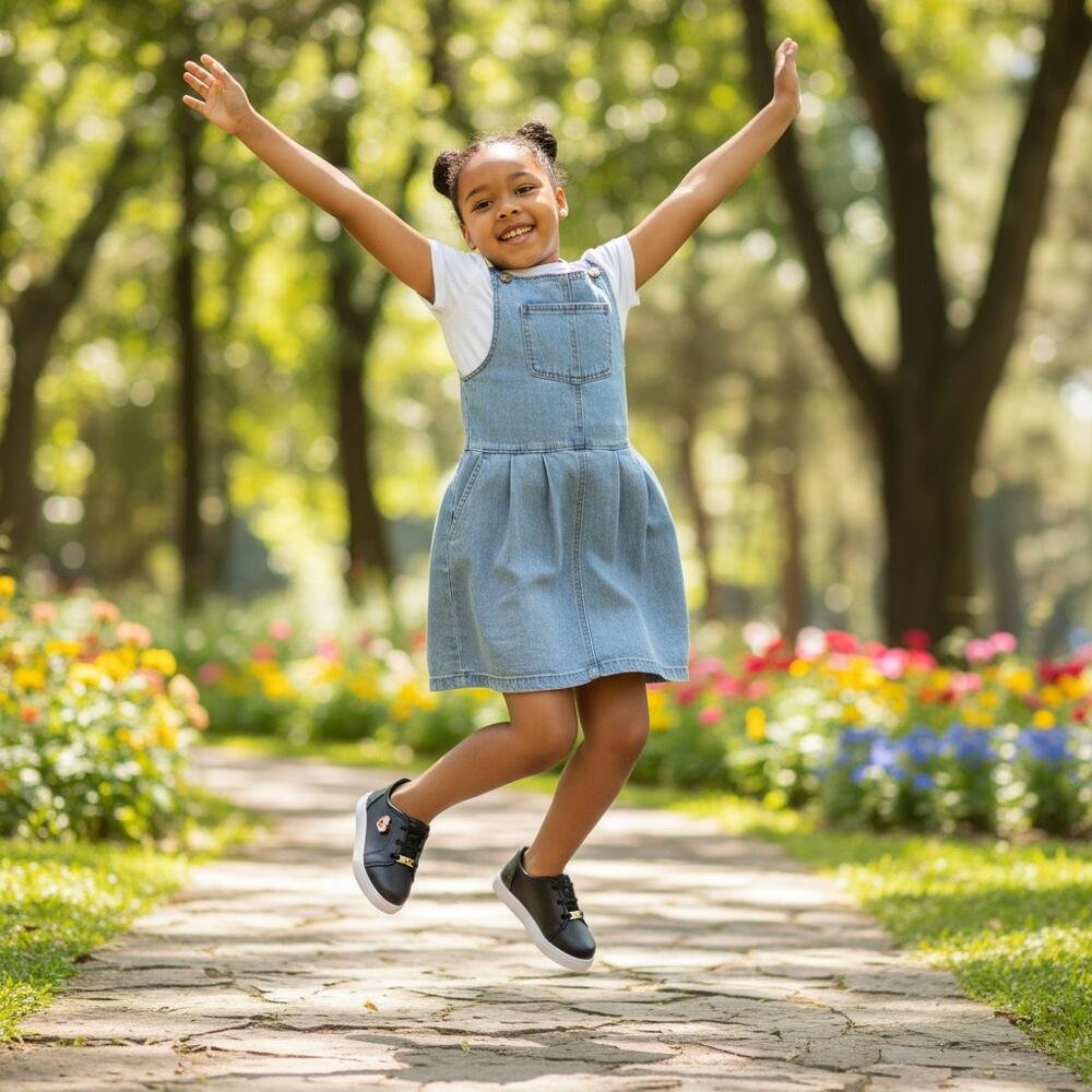 TÊNIS INFANTIL BABY MOLEKINHA 2118588 Preto 2