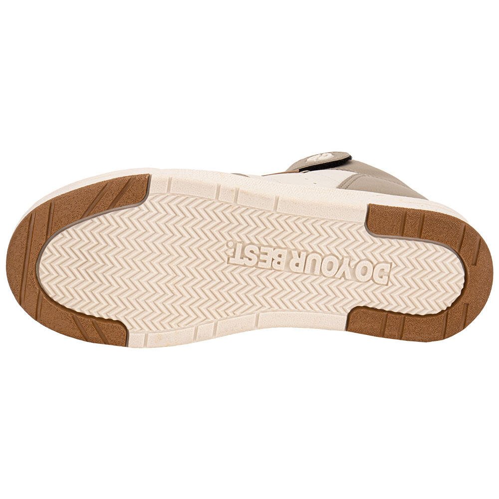 TÊNIS MASCULINO CANO ALTO ALPHA 4 OLLIE 460 Taupe 4
