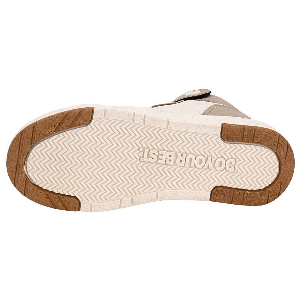 TÊNIS INFANTIL CANO ALTO ALPHA 4 OLLIE 460 Taupe 4