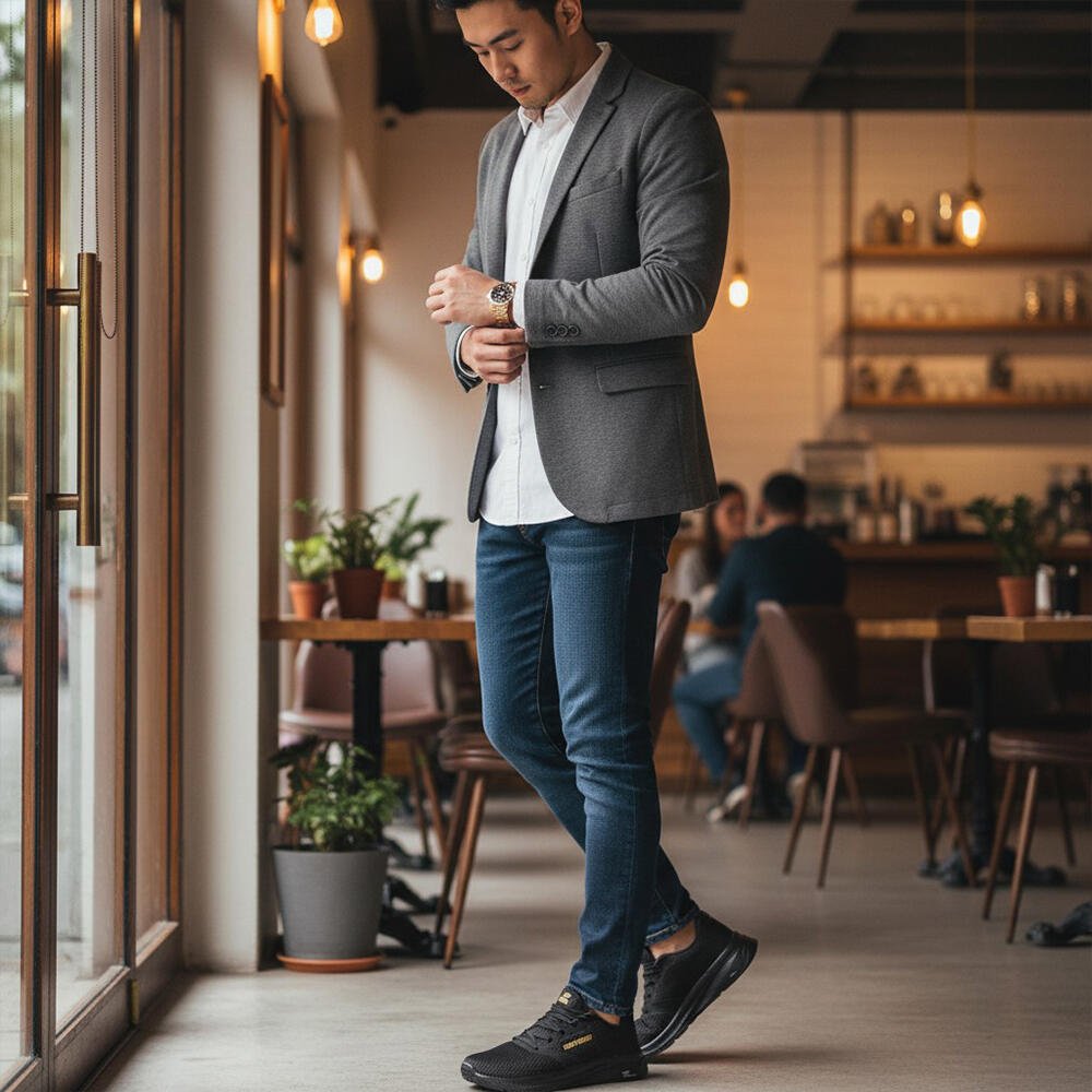 TÊNIS MASCULINO SOUL 2 MORMAII 204116 Preto 2