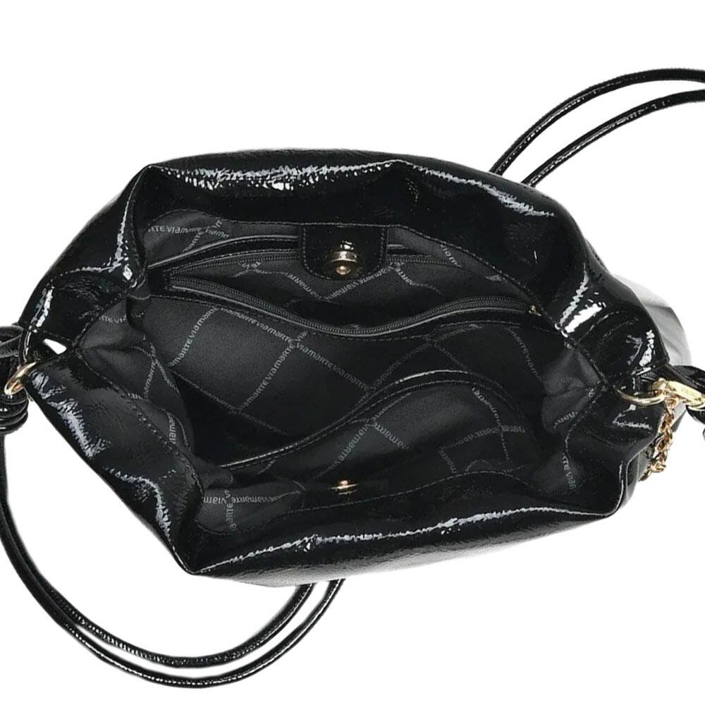BOLSA FEMININA TRANSVERSAL VIA MARTE B2-617 Preto 4