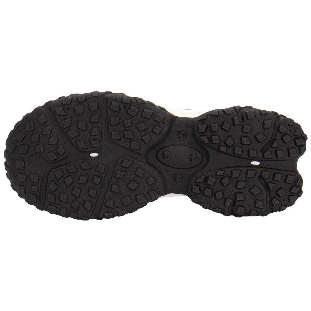 TÊNIS FEMININO CHUNKY VIA MARTE 339002 Bege/Preto 4