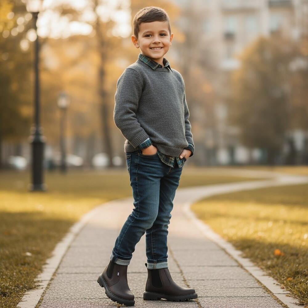 BOTA INFANTIL NILQI 165008 Café 2