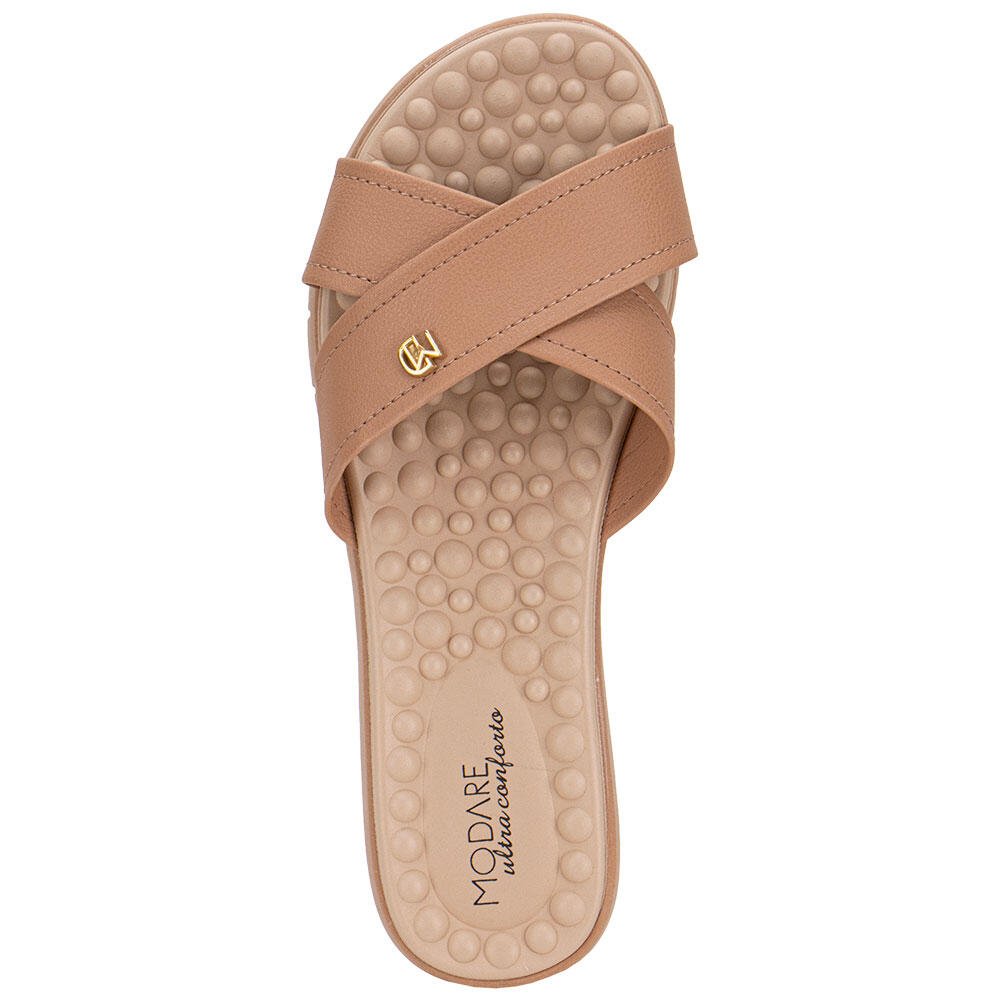 TAMANCO FEMININO FLAT MODARE 7162329 Bege 5