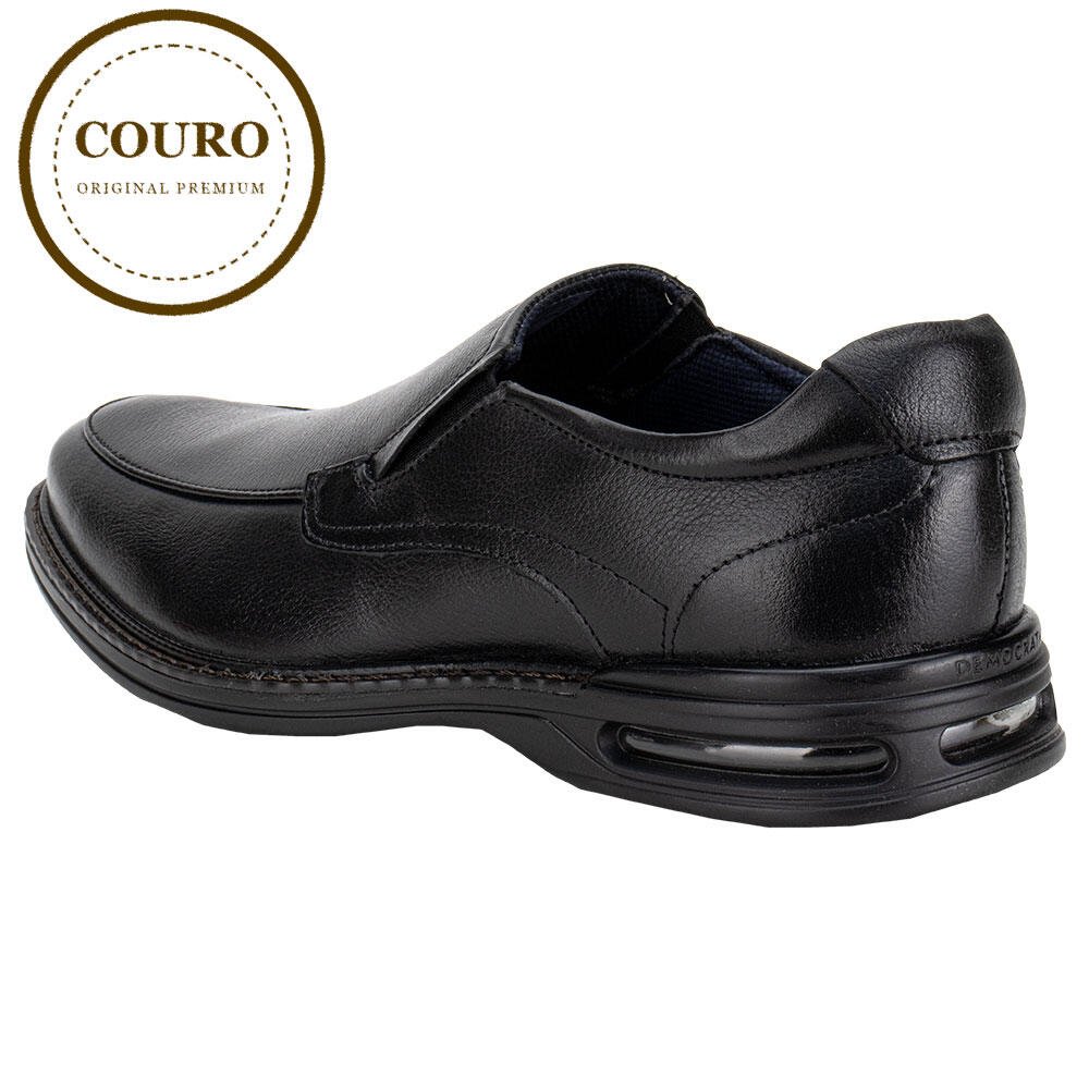 SAPATO MASCULINO SOCIAL AIR MAGNUM DEMOCRATA 593102 Preto 3
