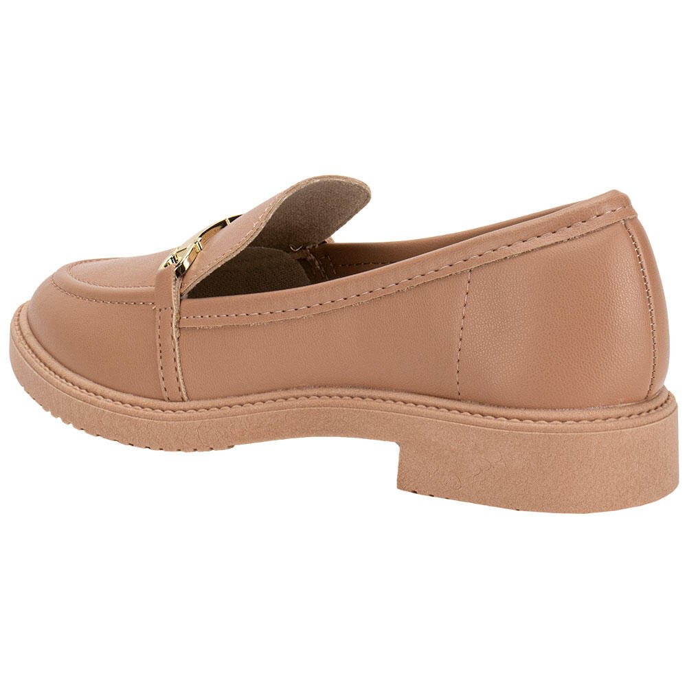 MOCASSIM FEMININO MOLECA 5836101 Bege 3