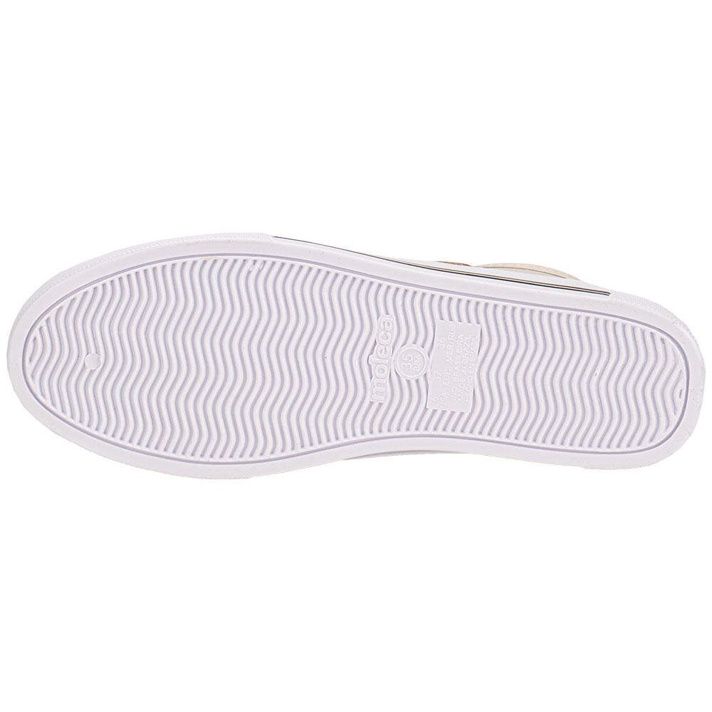 TÊNIS FEMININO CASUAL MOLECA 5667753 Bege 4