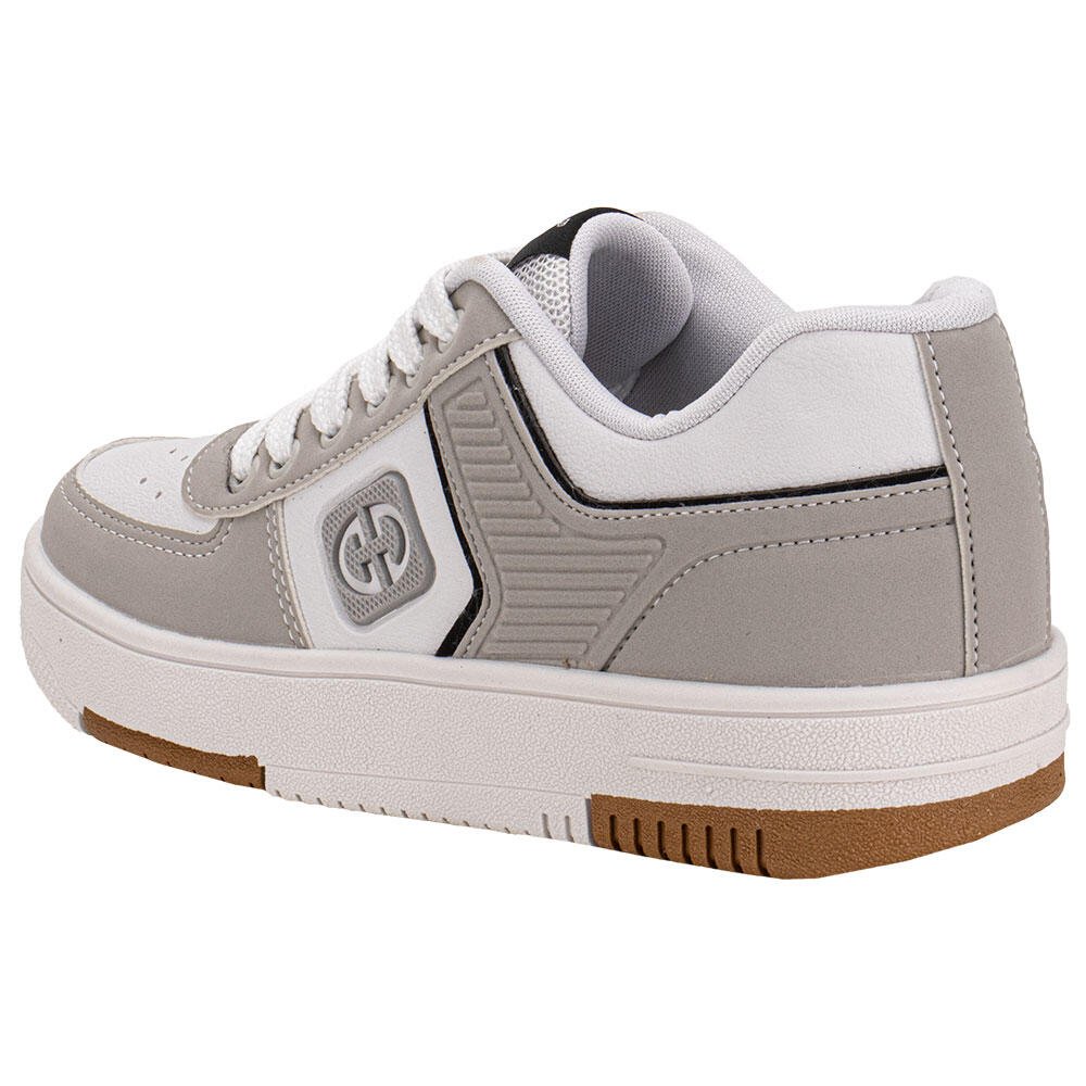 TÊNIS INFANTIL PROMAX 3 OLLIE 418 Branco/Cinza 3