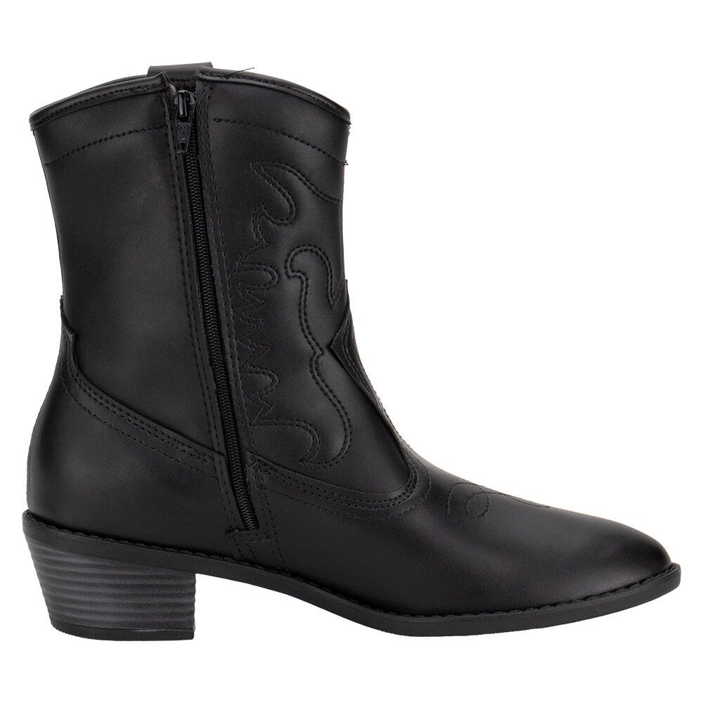 BOTA FEMININA COUNTRY CANO BAIXO MOLECA 5353201 Preto 4