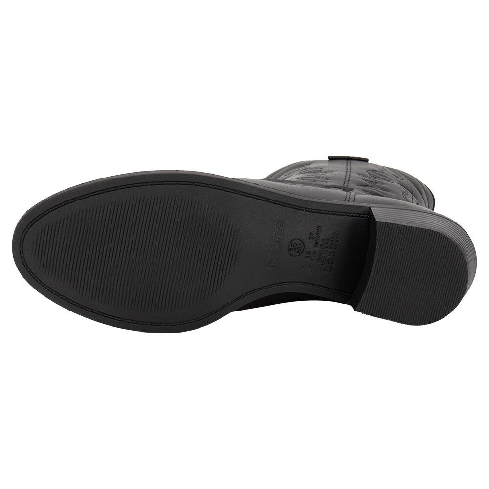 BOTA FEMININA COUNTRY CANO BAIXO MOLECA 5353201 Preto 5