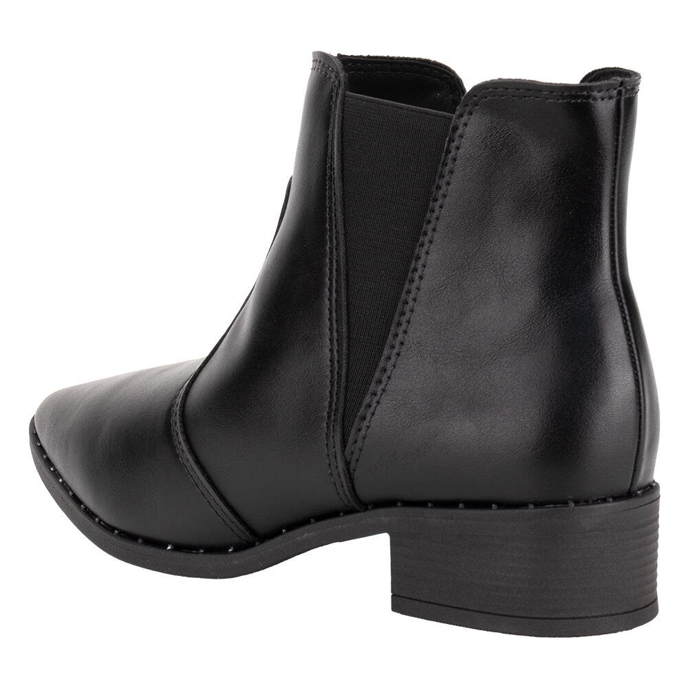 BOTA FEMININA CANO BAIXO BEIRA RIO 9091200 Preto 3