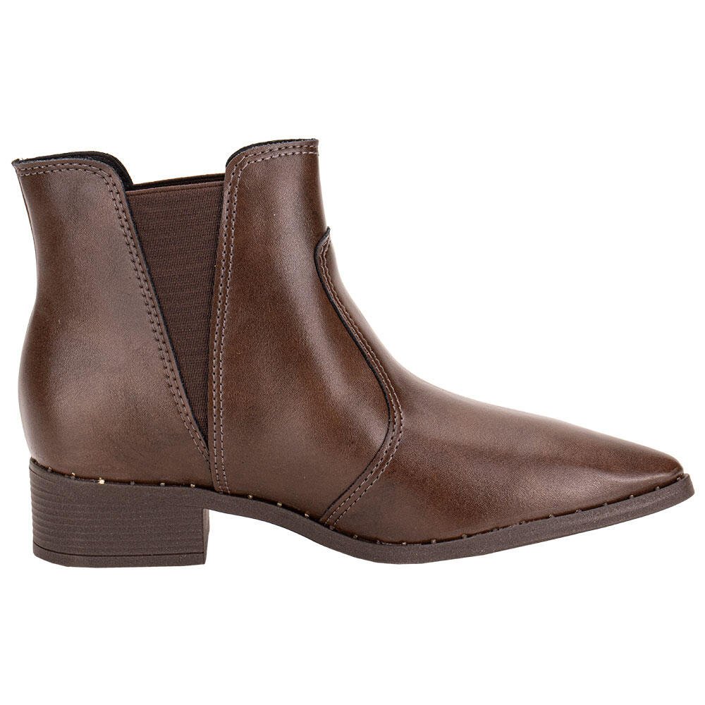 BOTA FEMININA CANO BAIXO BEIRA RIO 9091200 Marrom 5