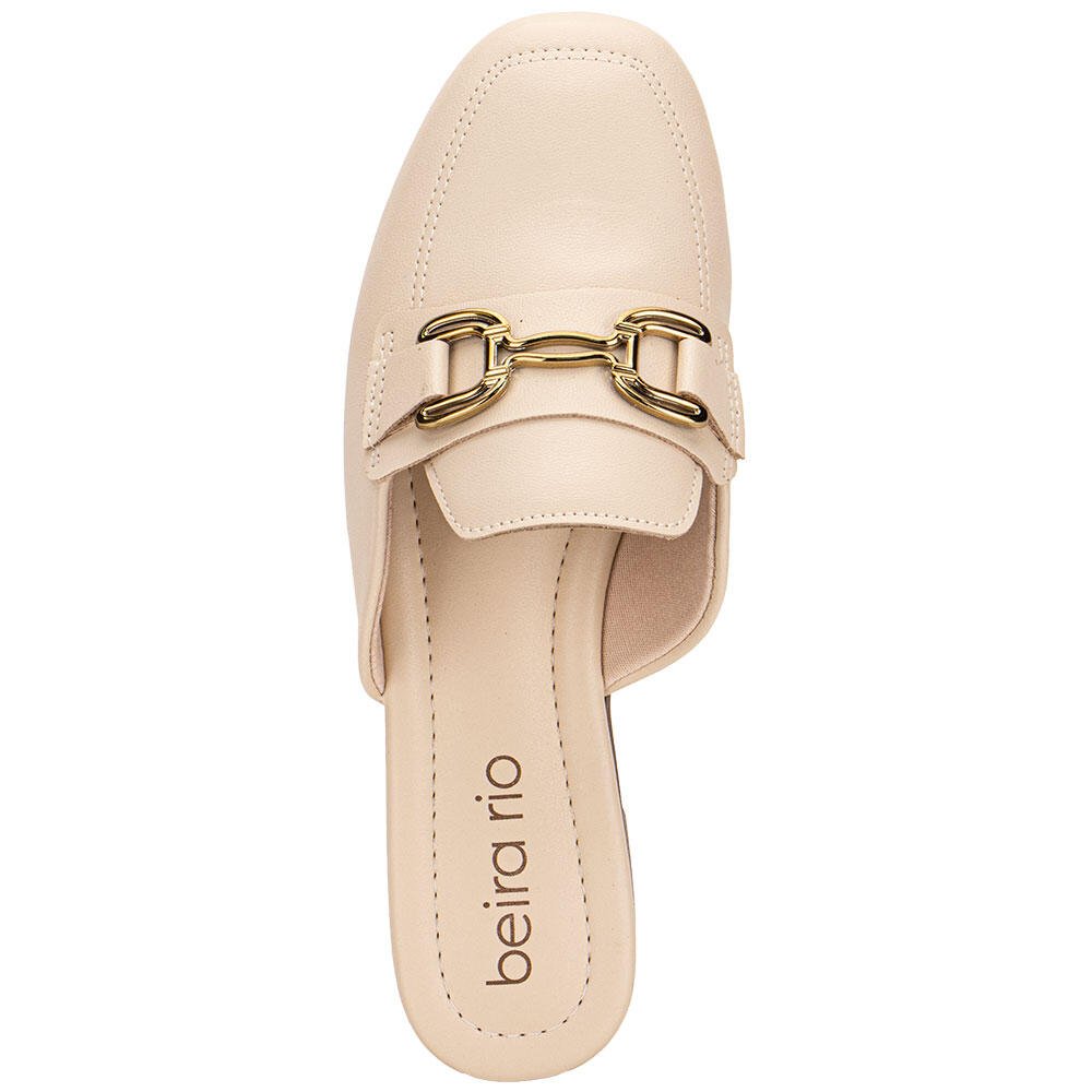 SAPATO FEMININO MULE BEIRA RIO 4323100 Bege 5