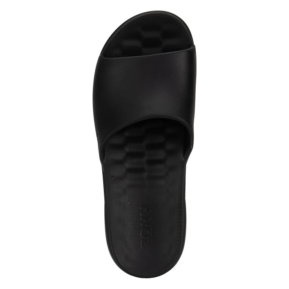 TAMANCO FEMININO SLIDE FLOW ZAXY 19341 Preto 5