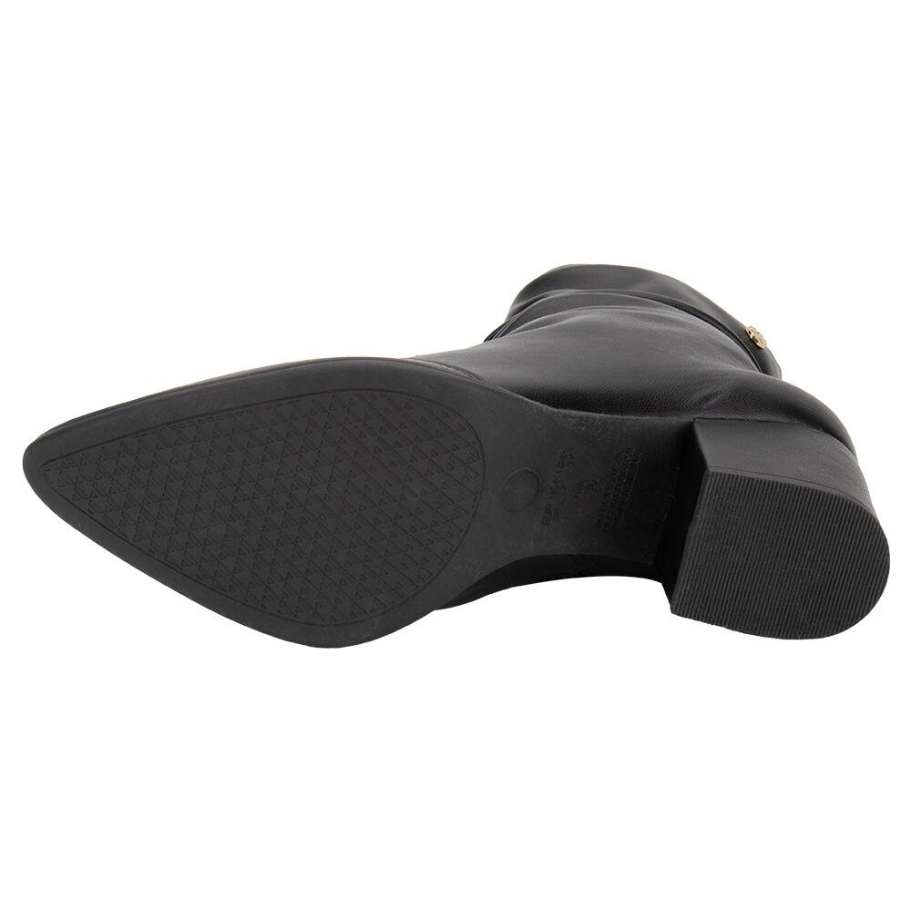 BOTA FEMININA SLOUCH CANO BAIXO VIA UNO 250922 Preto 5