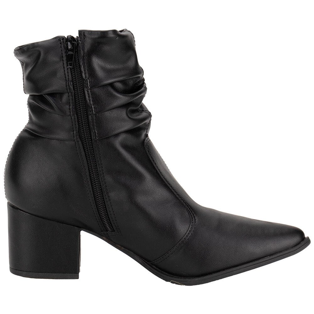BOTA FEMININA SLOUCH CANO BAIXO VIA UNO 250922 Preto 4
