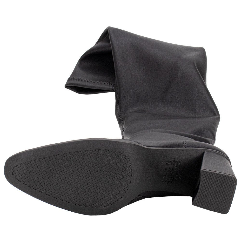 BOTA FEMININA OVER THE KNEE MISSISSIPI J1354 Preto 4