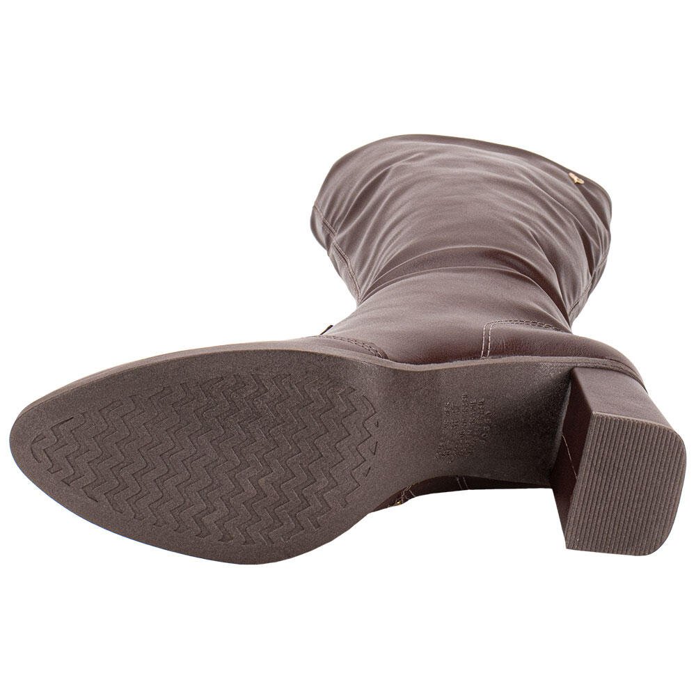 BOTA FEMININA CANO ALTO MISSISSIPI J0841 Marrom 4