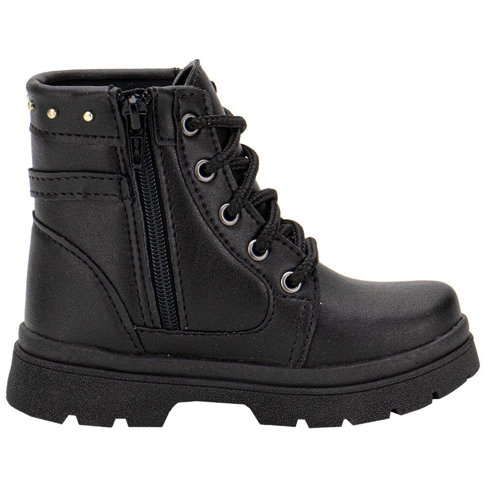 BOTA INFANTIL COTURNO LILY KIDS 16044 Preto 5