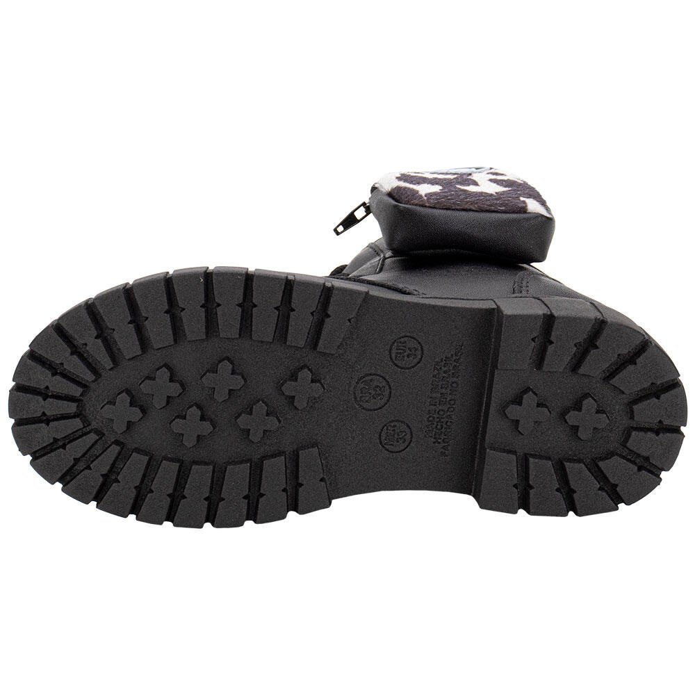 BOTA INFANTIL COTURNO BAG NILQI 151010 Preto 4