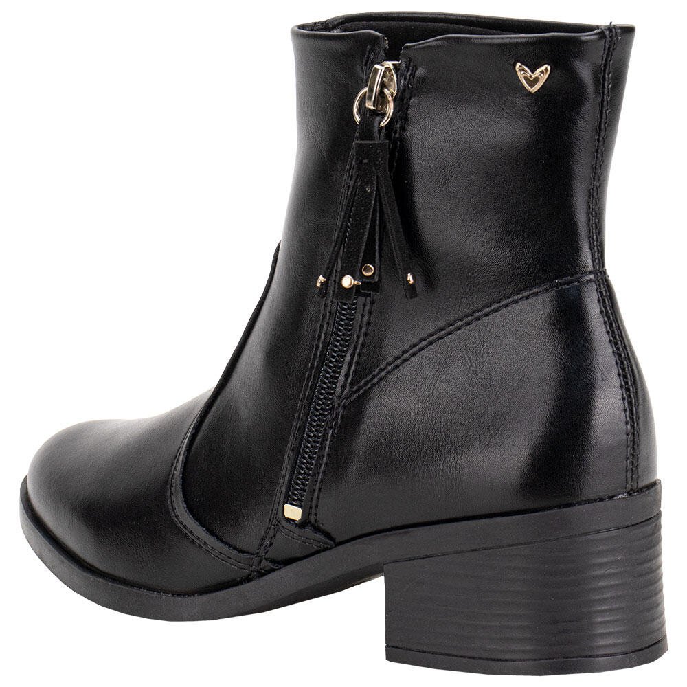 BOTA FEMININA CANO BAIXO MISSISSIPI J1442 Preto 3