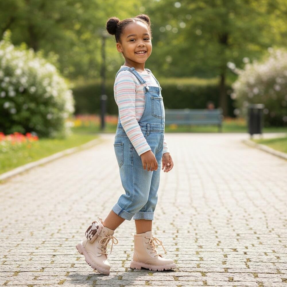 BOTA INFANTIL COTURNO BAG NILQI 1905 Rose 2