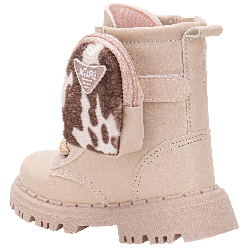 BOTA INFANTIL COTURNO BAG NILQI 1905 Rose 3