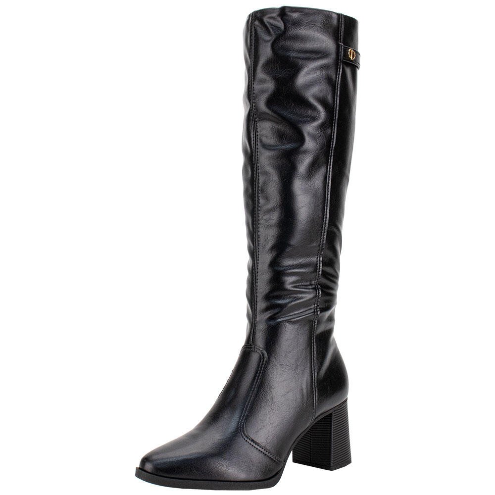BOTA FEMININA CANO ALTO DAKOTA D2163 Preto
