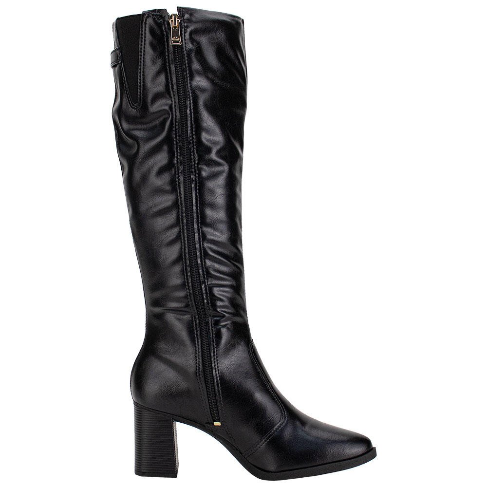 BOTA FEMININA CANO ALTO DAKOTA D2163 Preto 5