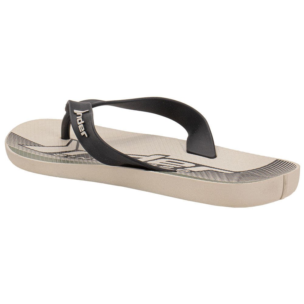 CHINELO MASCULINO FEEL URBAN RIDER 12318 Bege/Preto 4