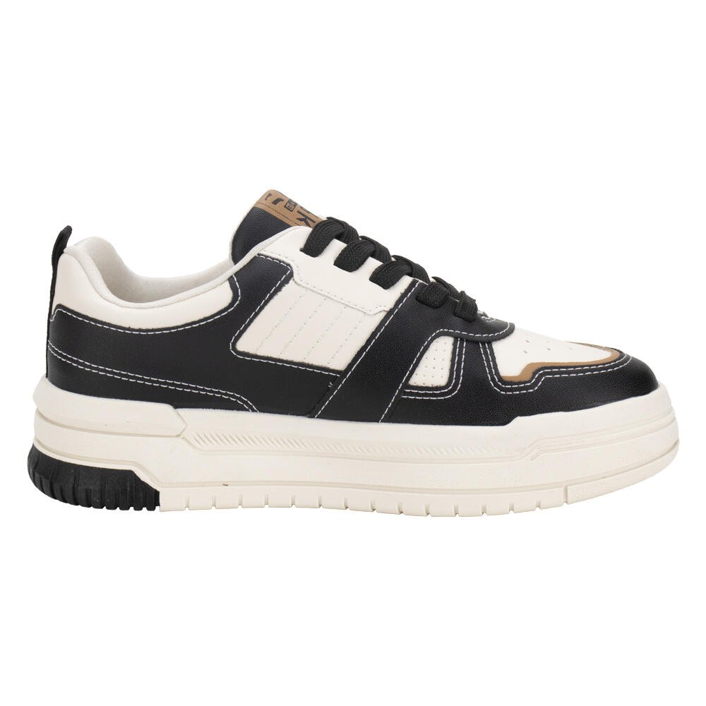 TÊNIS FEMININO CASUAL RAMARIM 2694102 Preto/Bege 5