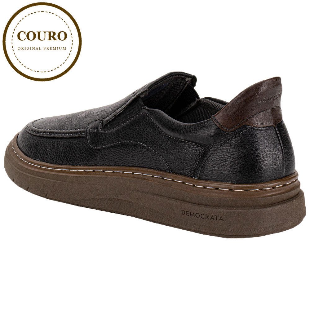 SAPATÊNIS MASCULINO GRID DEMOCRATA 240003 Preto 3
