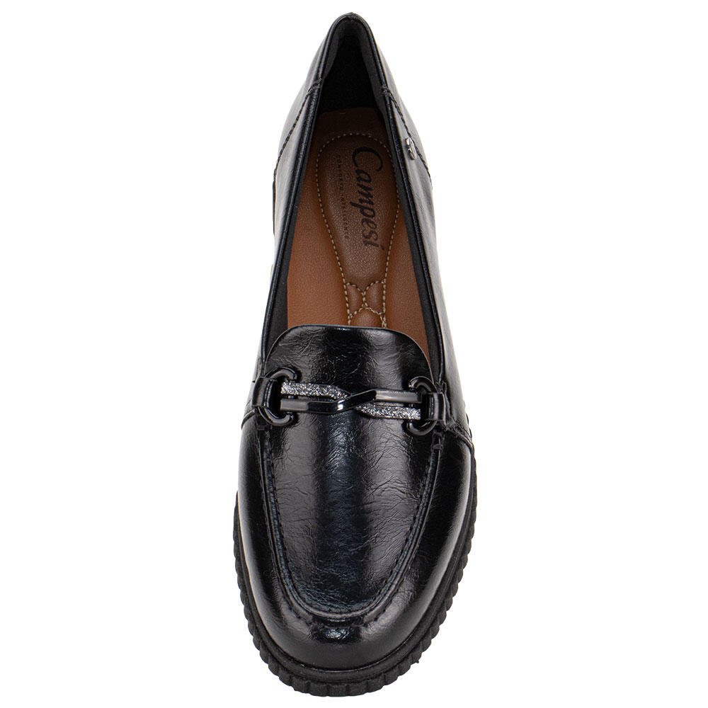 MOCASSIM FEMININO CAMPESÍ CP722 Preto 5