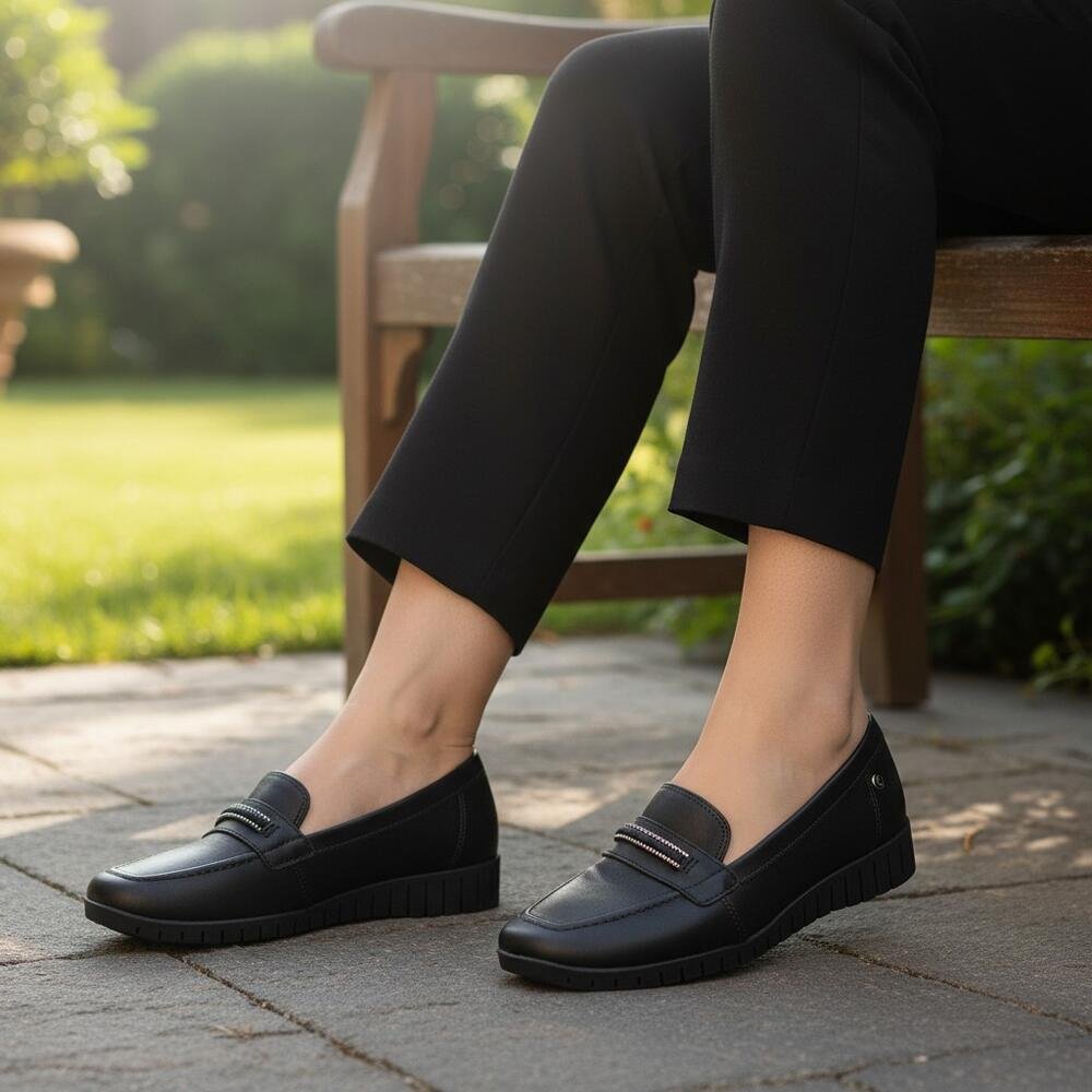 MOCASSIM FEMININO CAMPESÍ CP096 Preto 2