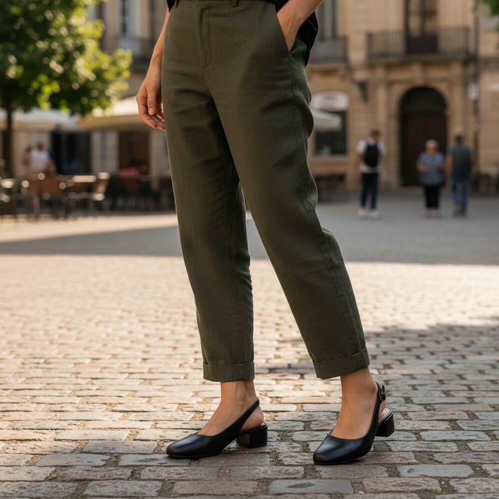 SCARPIN FEMININO SALTO GROSSO BEIRA RIO 4301110 Preto 2