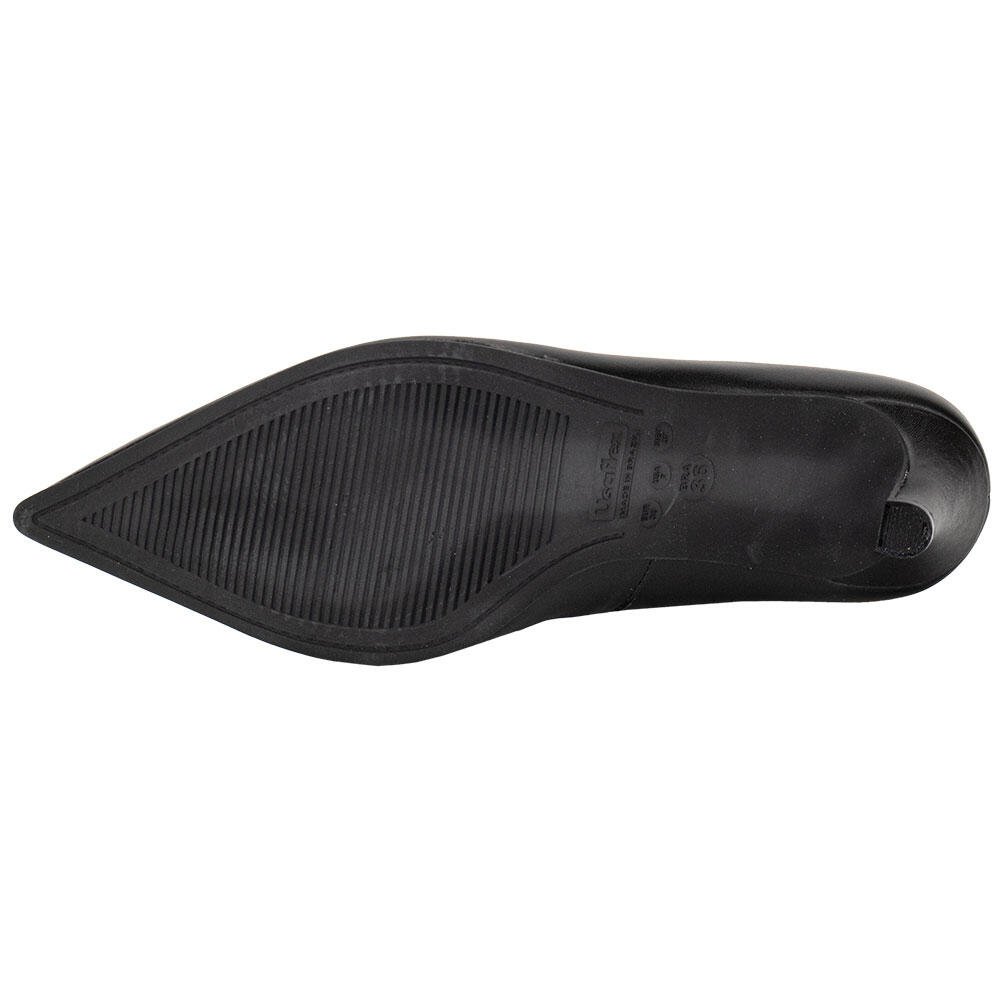 SCARPIN FEMININO SALTO FINO USAFLEX AD06010 Preto 4