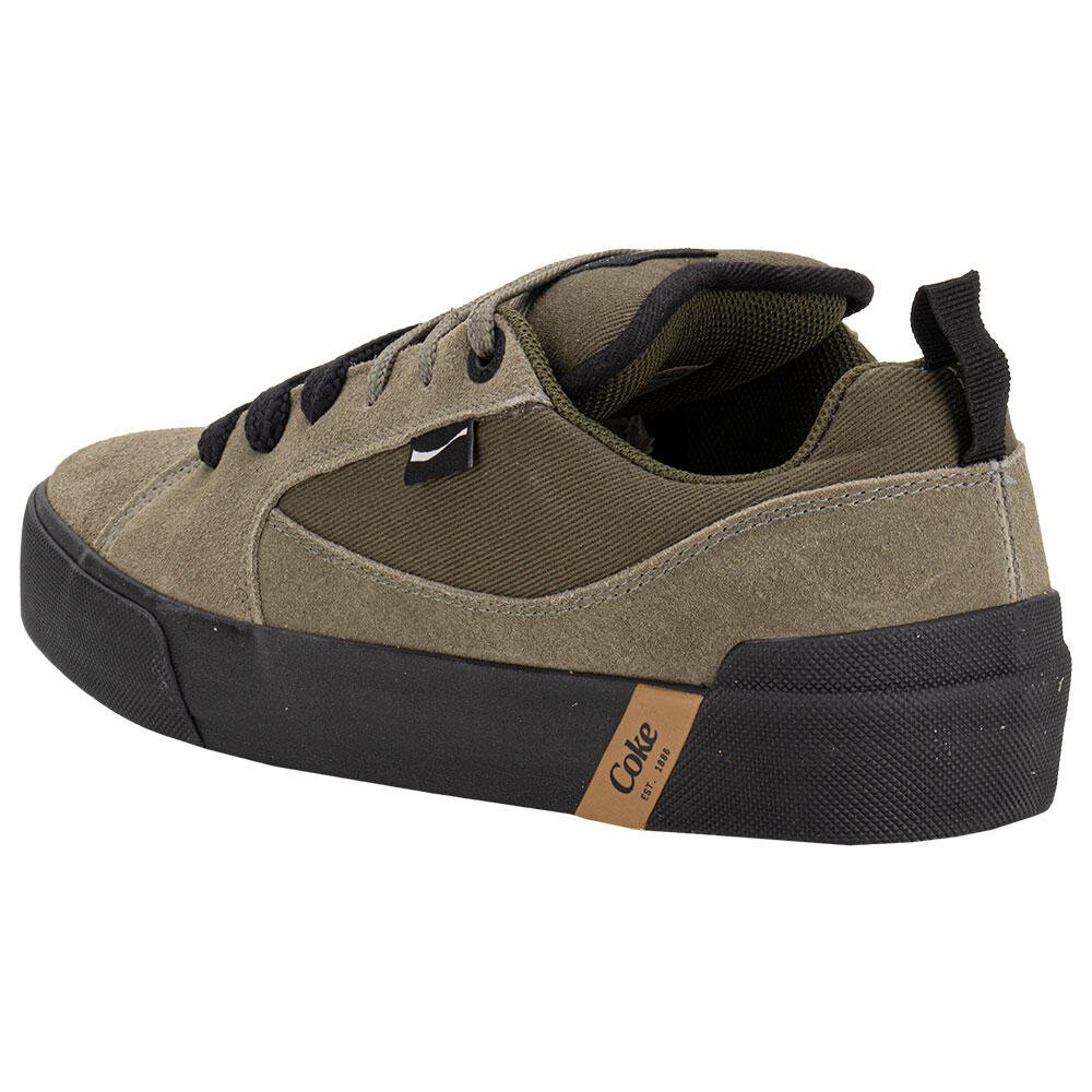 TÊNIS MASCULINO DAYTONA ULTRA COCA-COLA CC2433 Verde 3