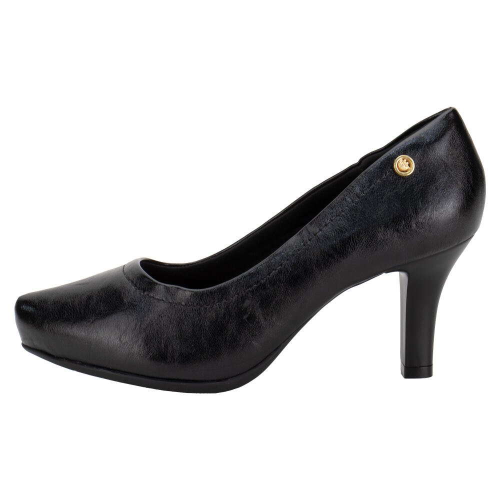 SCARPIN FEMININO SALTO FINO COMFORTFLEX 2685301 Preto 3