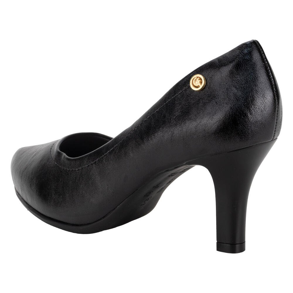 SCARPIN FEMININO SALTO FINO COMFORTFLEX 2685301 Preto 4