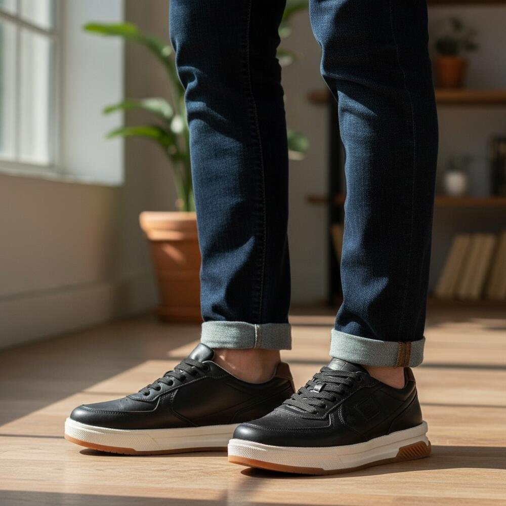 SAPATÊNIS MASCULINO PEGADA 112704 Preto 2