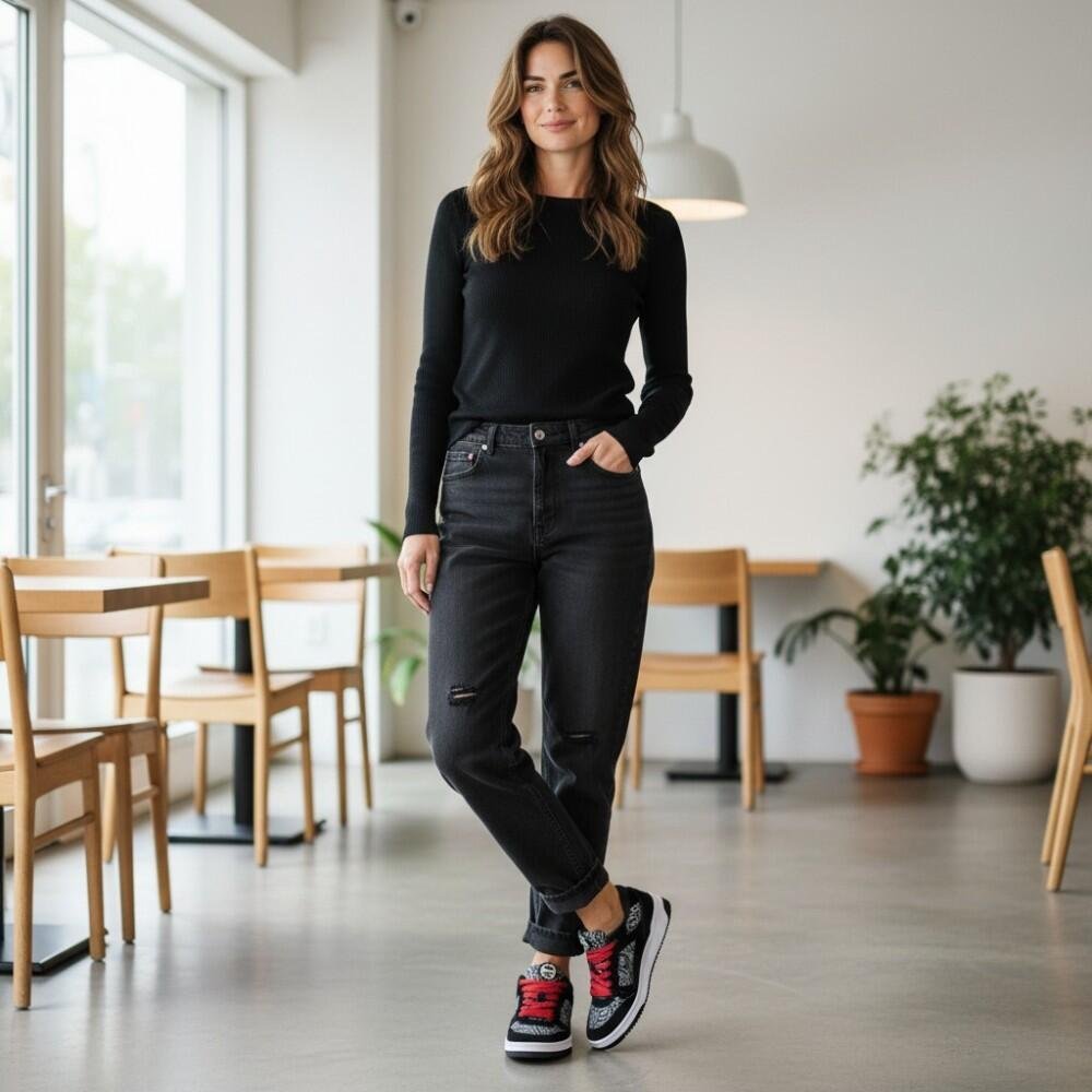 TÊNIS FEMININO Y2K PATT COCA-COLA CC2469 Preto 2