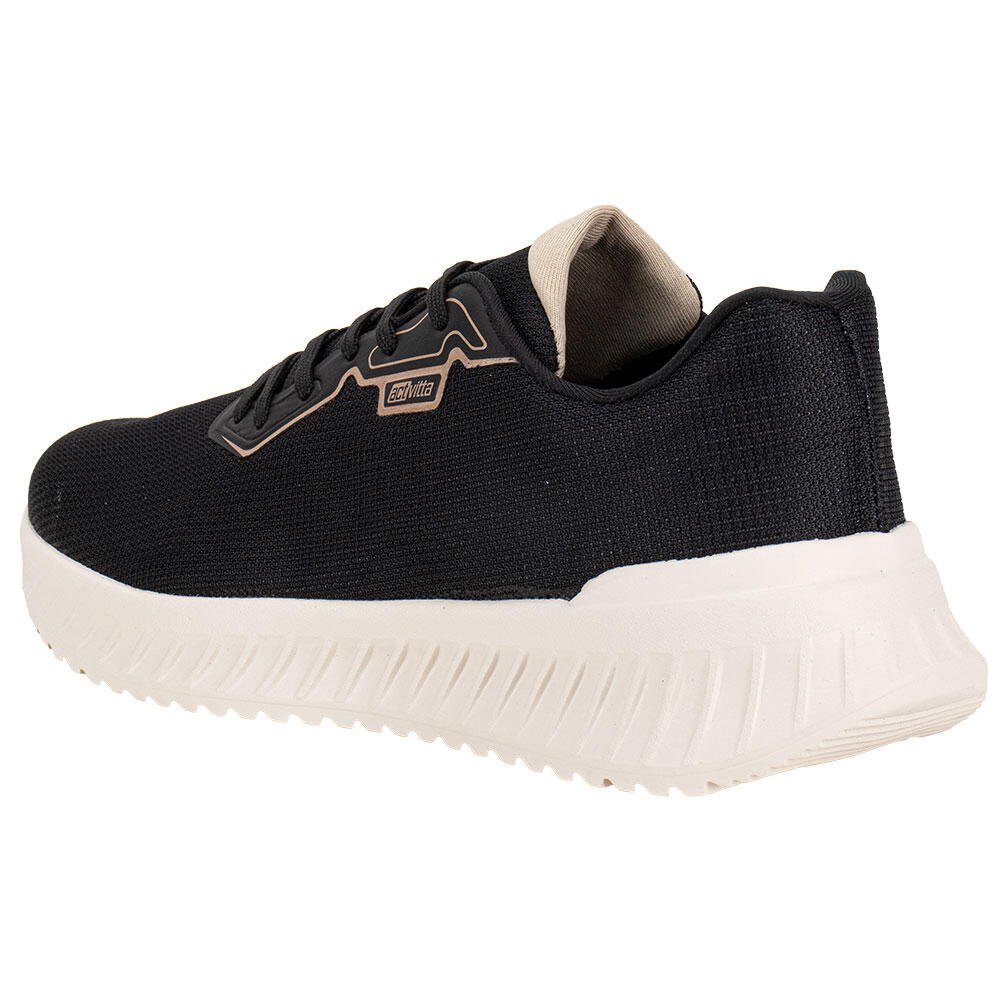 TÊNIS MASCULINO ACTVITTA 4917118 Preto/Bege 3