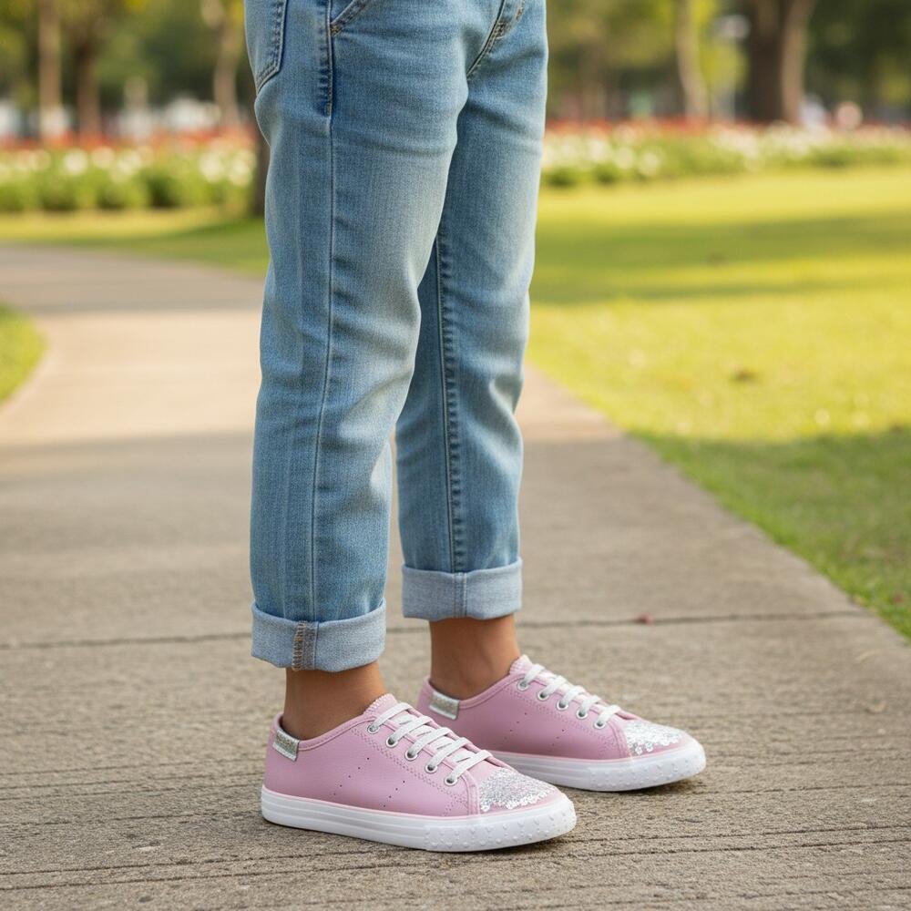 TÊNIS INFANTIL MINI JUSTINE DIVERSÃO DI2384 Rosa 2