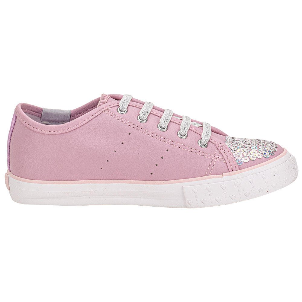 TÊNIS INFANTIL MINI JUSTINE DIVERSÃO DI2384 Rosa 5