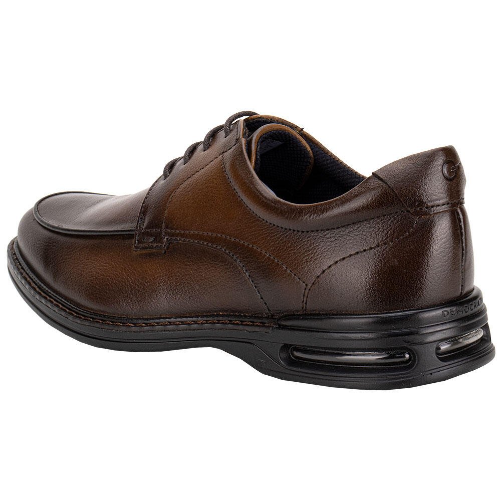 SAPATO MASCULINO SOCIAL AIR MAGNUM DEMOCRATA 593101 Marrom 3