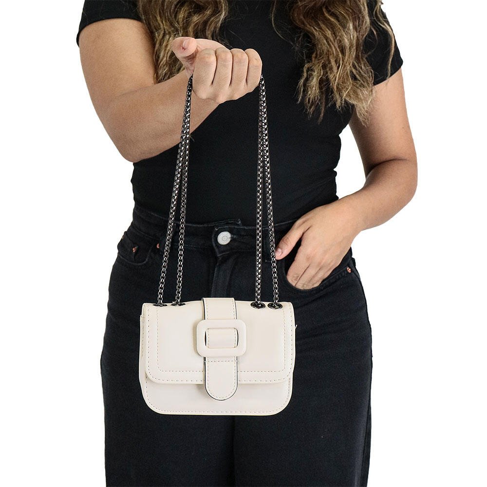 BOLSA FEMININA TRANSVERSAL PEQUENA H.E Q9812 Preto 2
