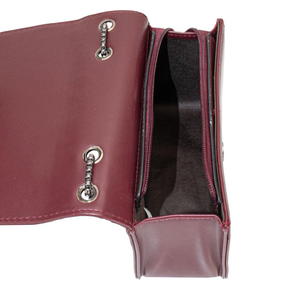 BOLSA FEMININA TRANSVERSAL H.E Q9812 Marrom 5