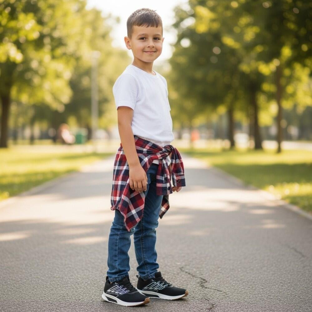 TÊNIS INFANTIL ZEUZ 107NX Preto 2