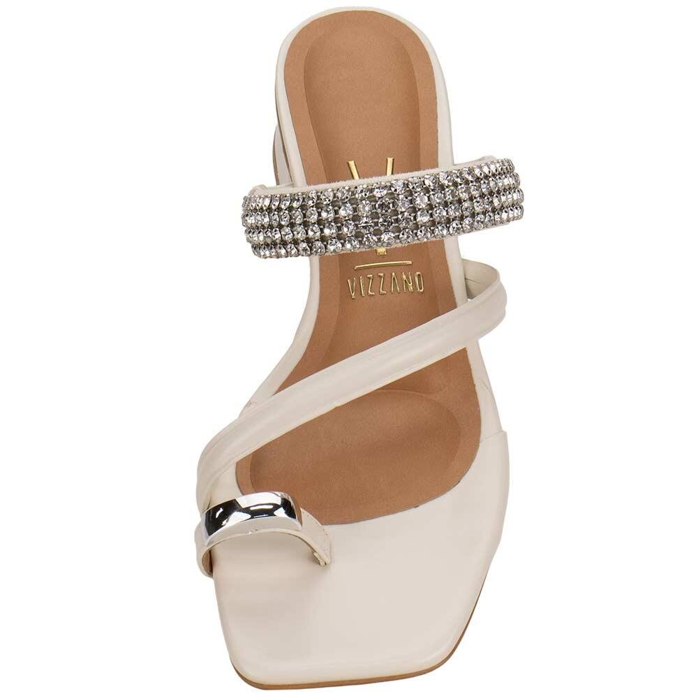 TAMANCO FEMININO SALTO GROSSO VIZZANO 6454133 Branco 5
